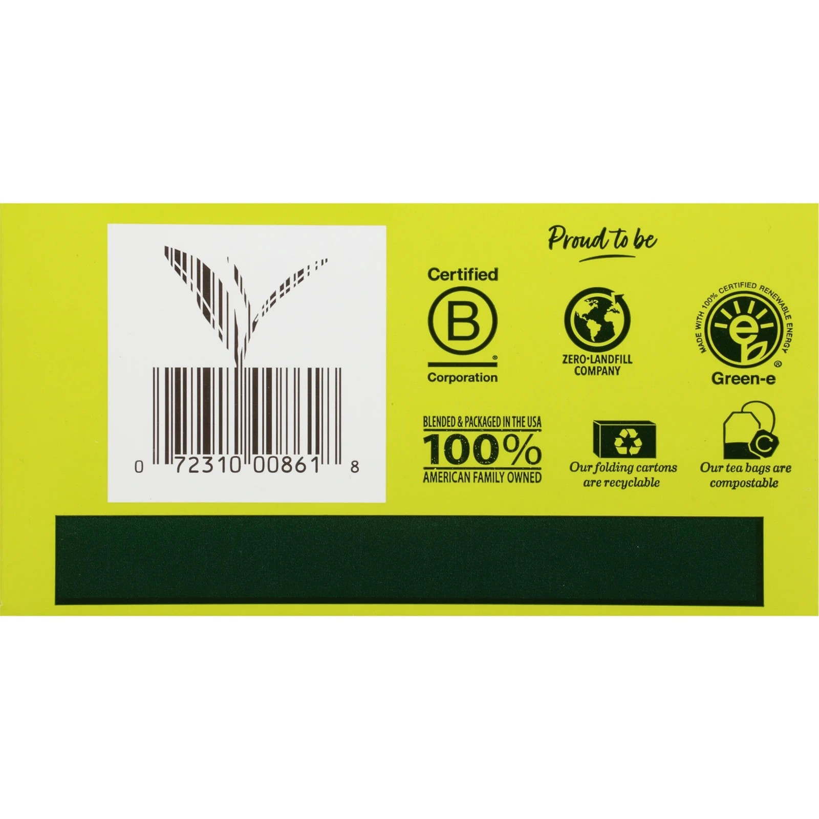 Bigelow Matcha Green Tea with Turmeric, Green Tea Bags, 18 Count