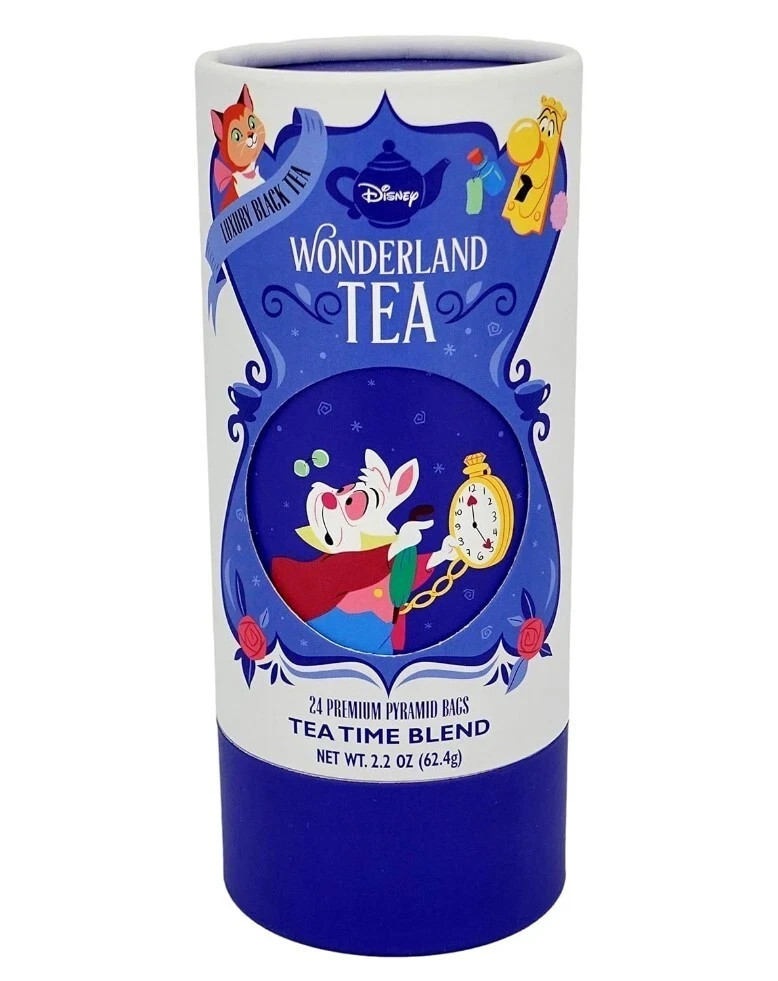Disney Parks Alice In Wonderland Tea Time Blend Earl Grey Black Tea 24 Bags
