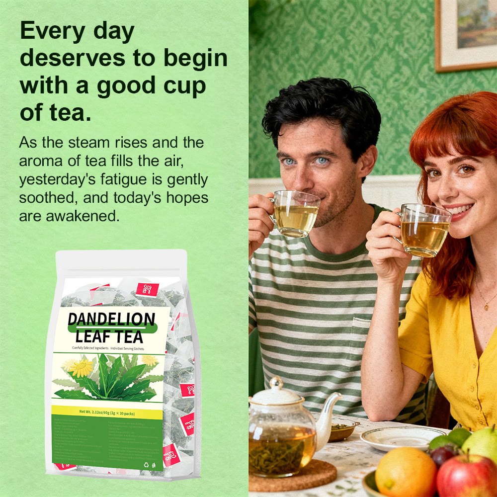 Dandelion Leaf Carefully Selected Ingredients 30 Individually Packaged Tea Bags