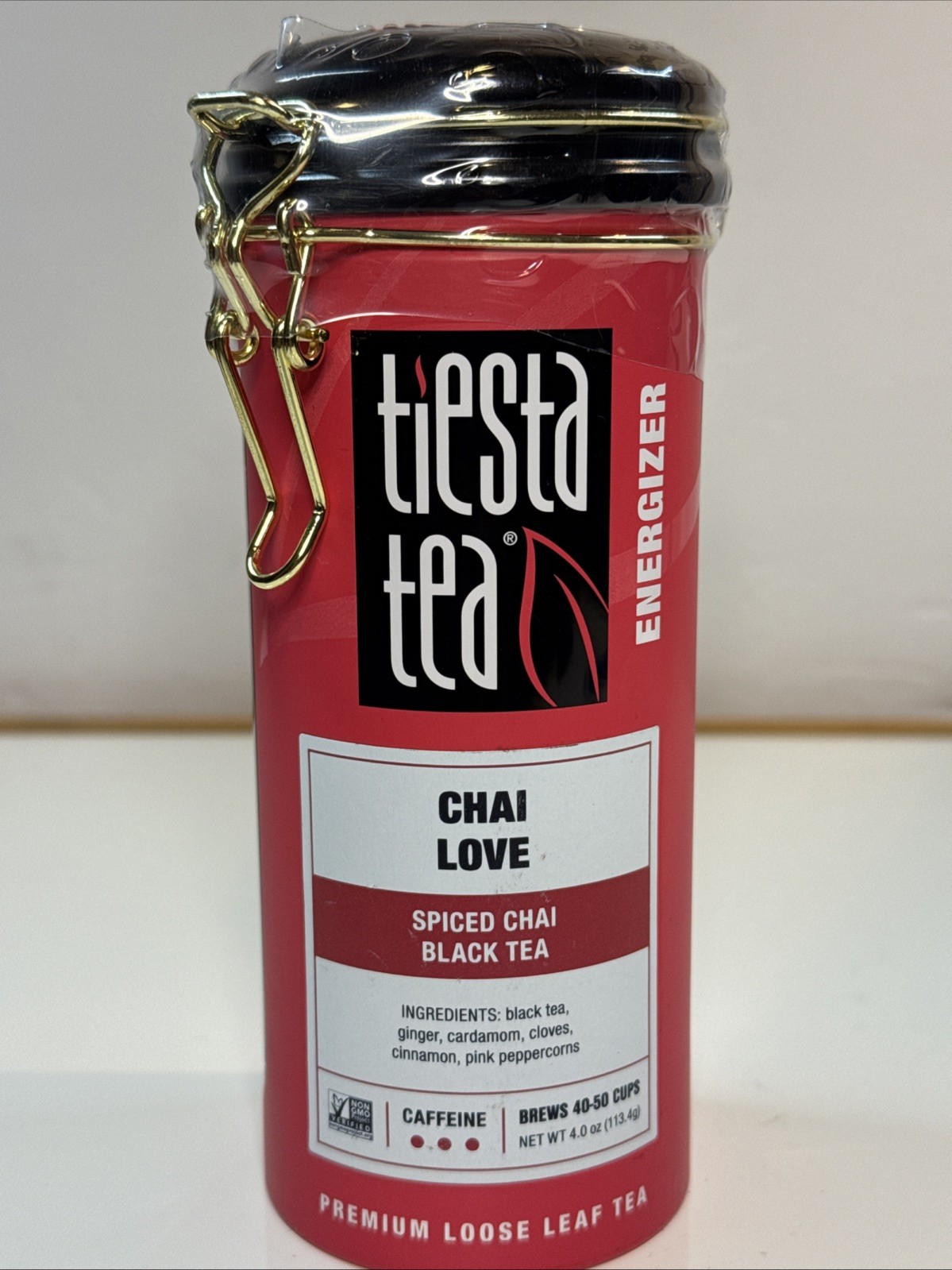 Tiesta Tea Chai Black Tea | Premium Loose Leaf | 4oz Tin | 50 Cups Ex 11/27