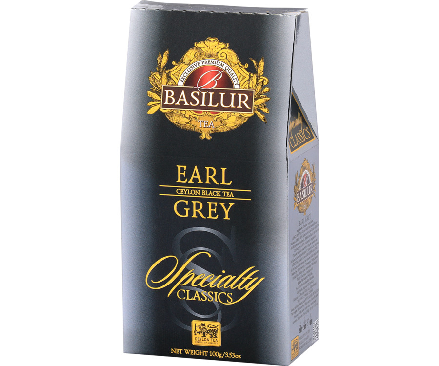 Basilur Ceylon tea specialty classic earl grey 100g (3.52oz) (Pack of 2)