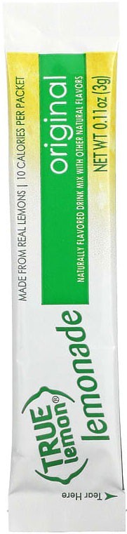 True Lemon Original Lemonade Flavor Packets – 10 Packets – Net Wt. 1.06 oz