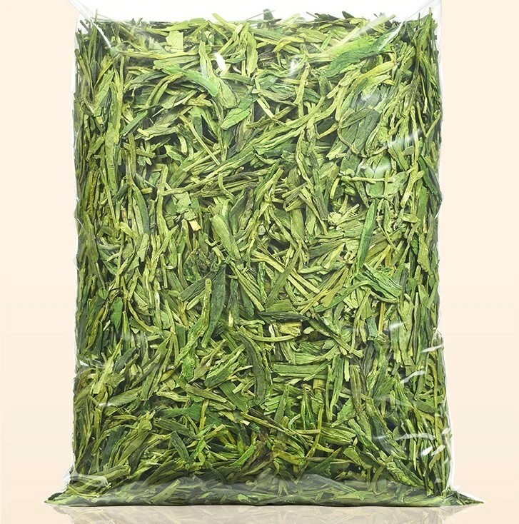 2026 Premium MingQian LongJing Green Tea bulk Chinese Dragon Well Green Tea 500g