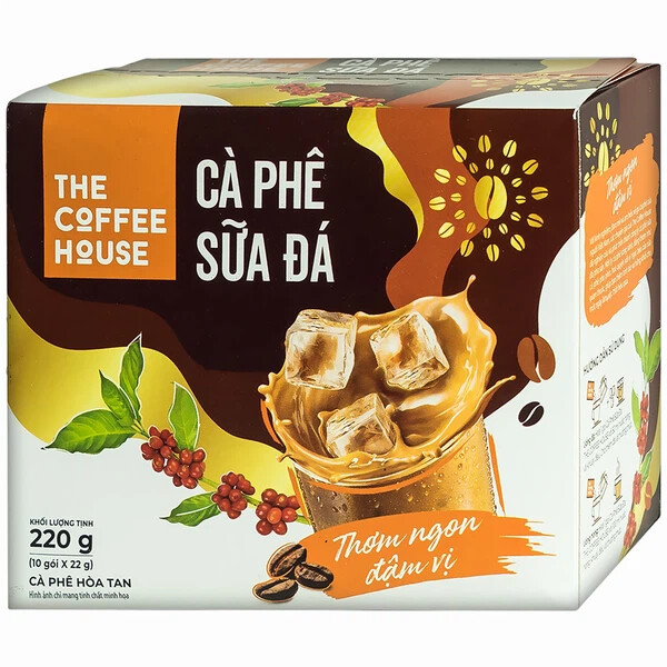 Strong Vietnamese 3IN1 Coffee, Iced Milk Coffee – The Coffee House