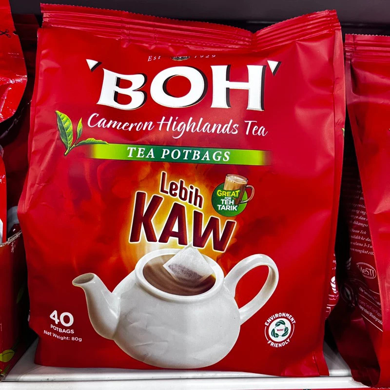Boh Tea 2g x 120 Potbags | Authentic Cameron Highlands mALAYSIA Black Tea