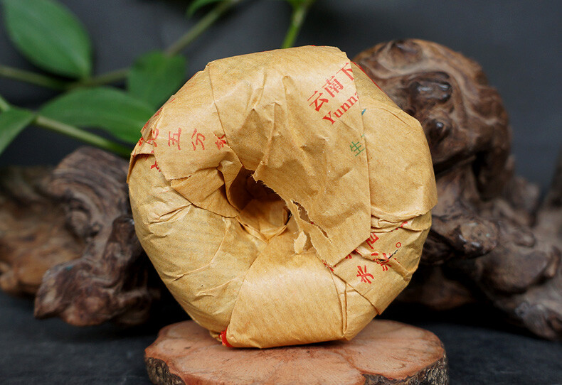 Shangpin Jinsi Gold Ribbon Tuo Cha Puer * 2017 Yunnan Xiaguan Raw Pu’er Tea 100g
