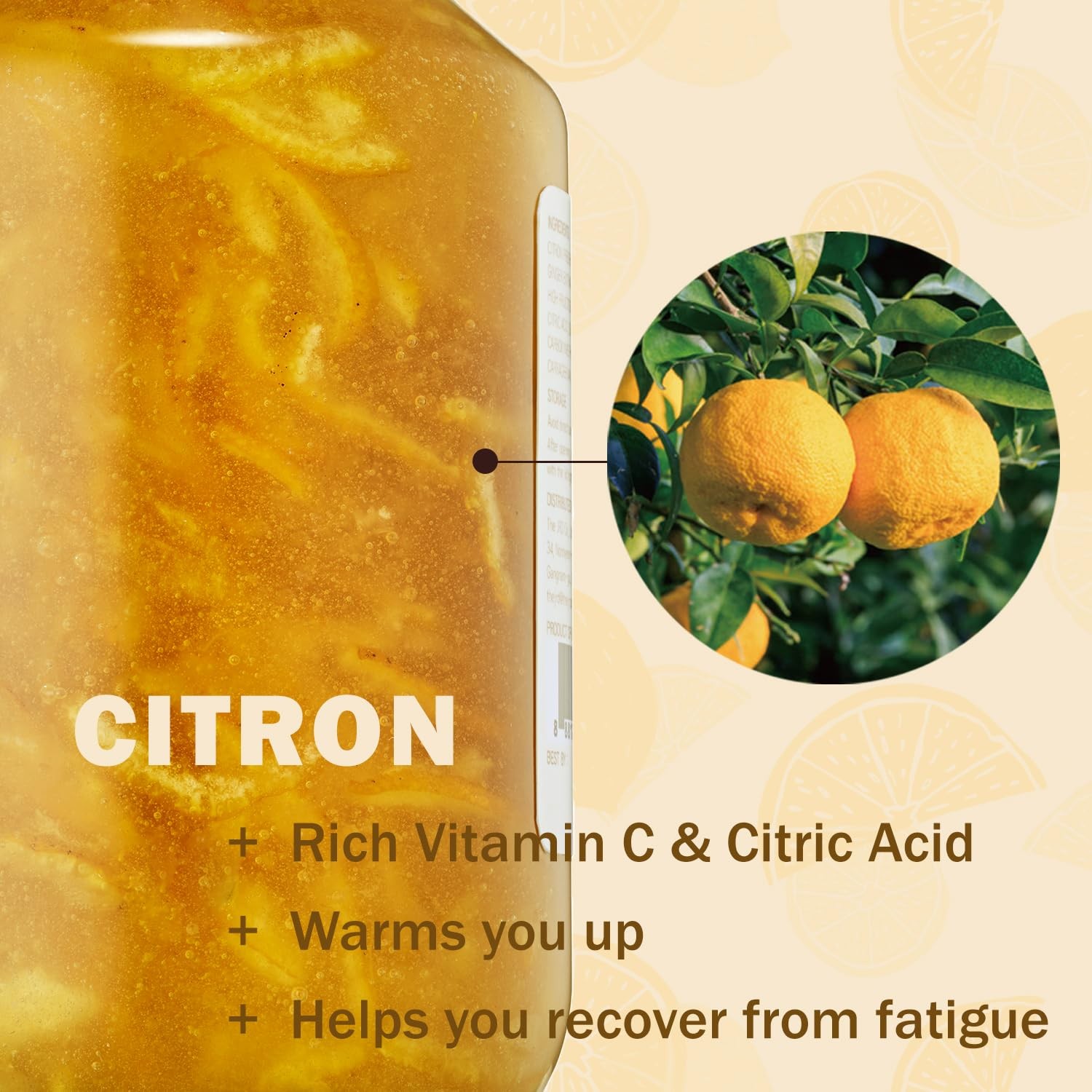 KPANTRY Korean Yuja Tea (Honey Citron) – Pure Yuzu 35.27 Fl Oz (Pack of 1)