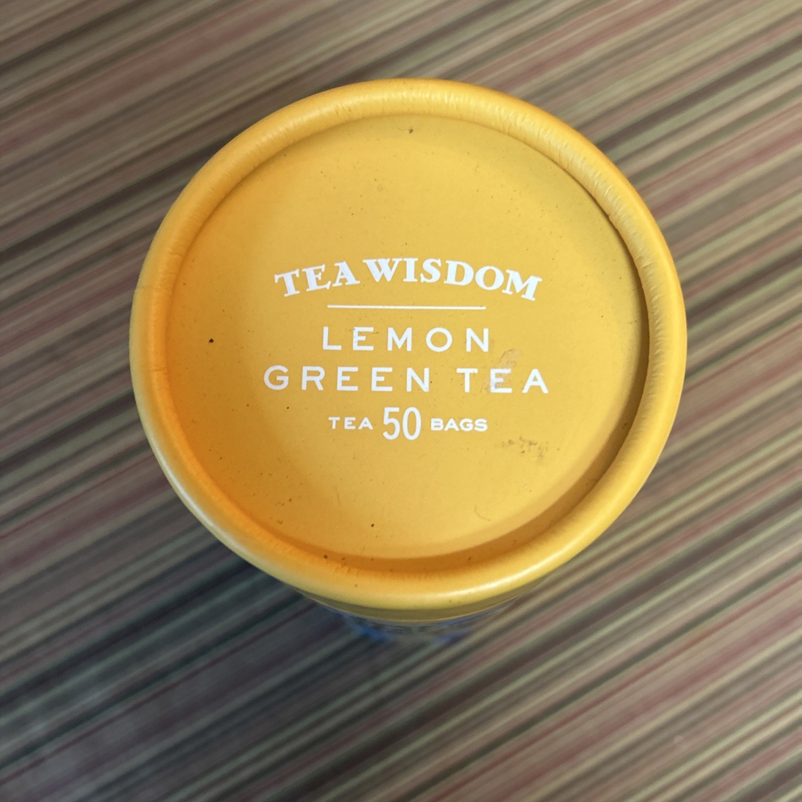 Tea Wisdom Lemon Green Tea 50 Bag Package