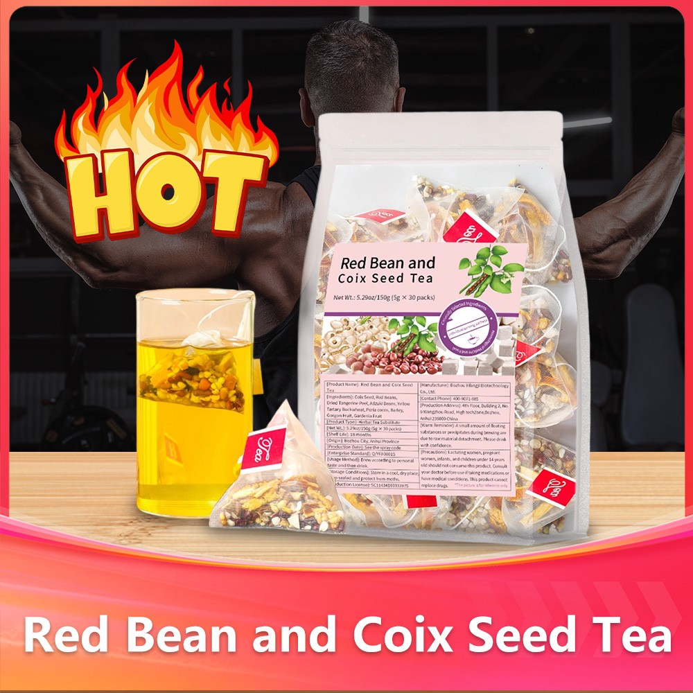 Detox Weight Loss Tea Job’s Tears Barley Red Bean Buckwheat Health Tea Herbal