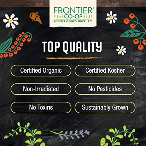Frontier Co-op Organic Lavender Flowers 8oz Resealable Herbs for Cooking and Tea