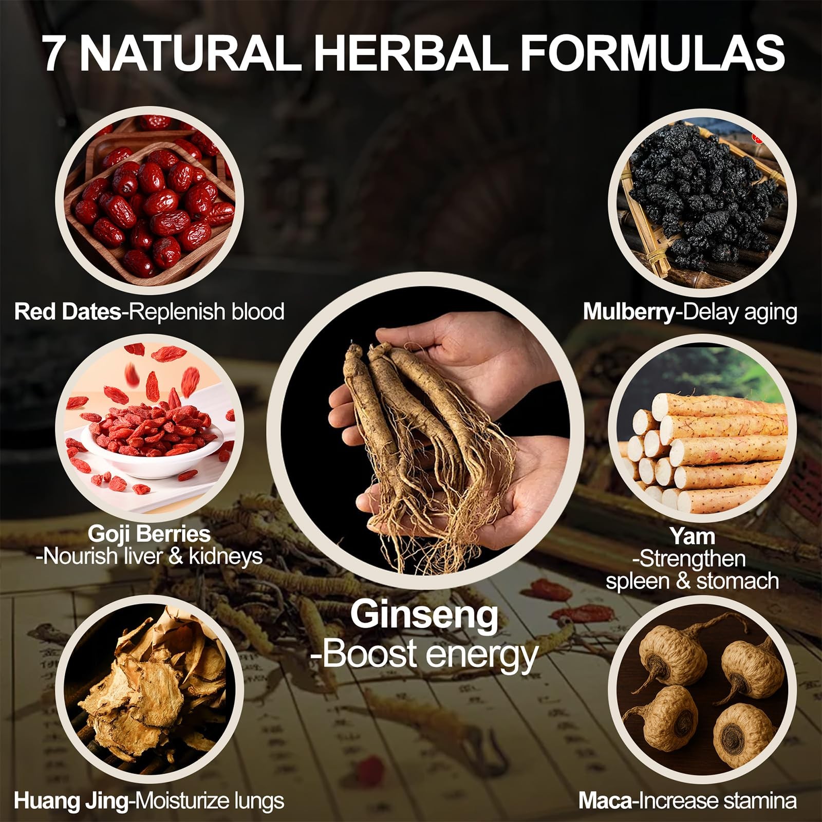 Organic Kidney Cleanse Tea with Ginseng – Herbal Detox for Men Women 20 Bags