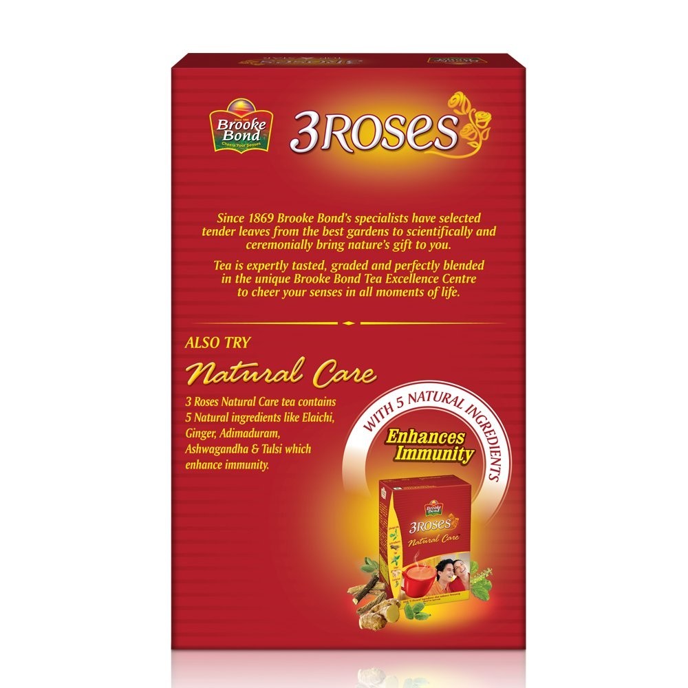BROOKE BOND 3 ROSES DUST TEA – 500G CARTON