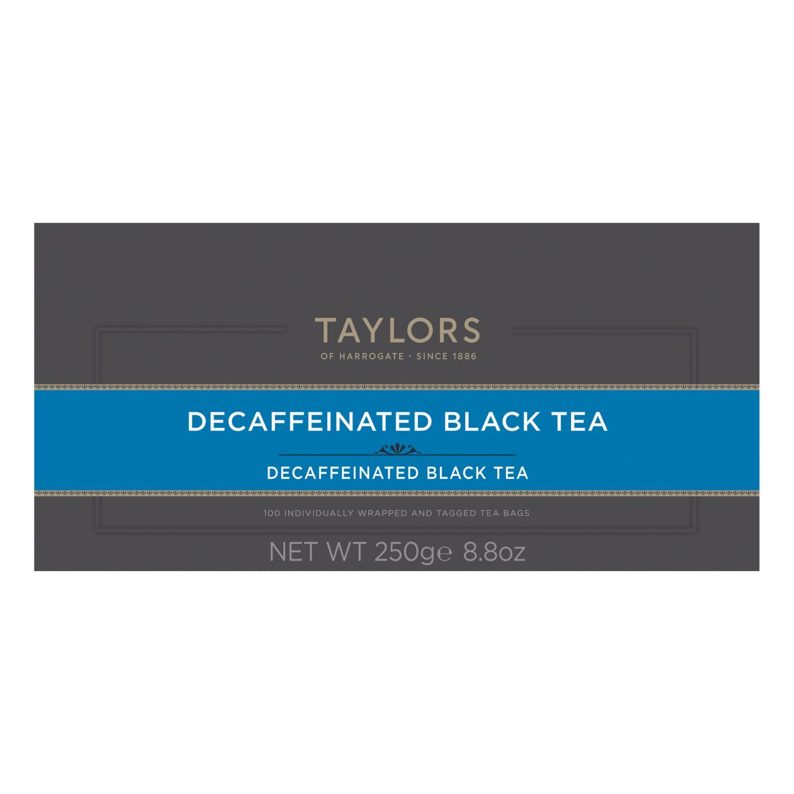 Decaffeinated Black Tea Bags 100 Count Premium African Blend Perfect For Anytime
