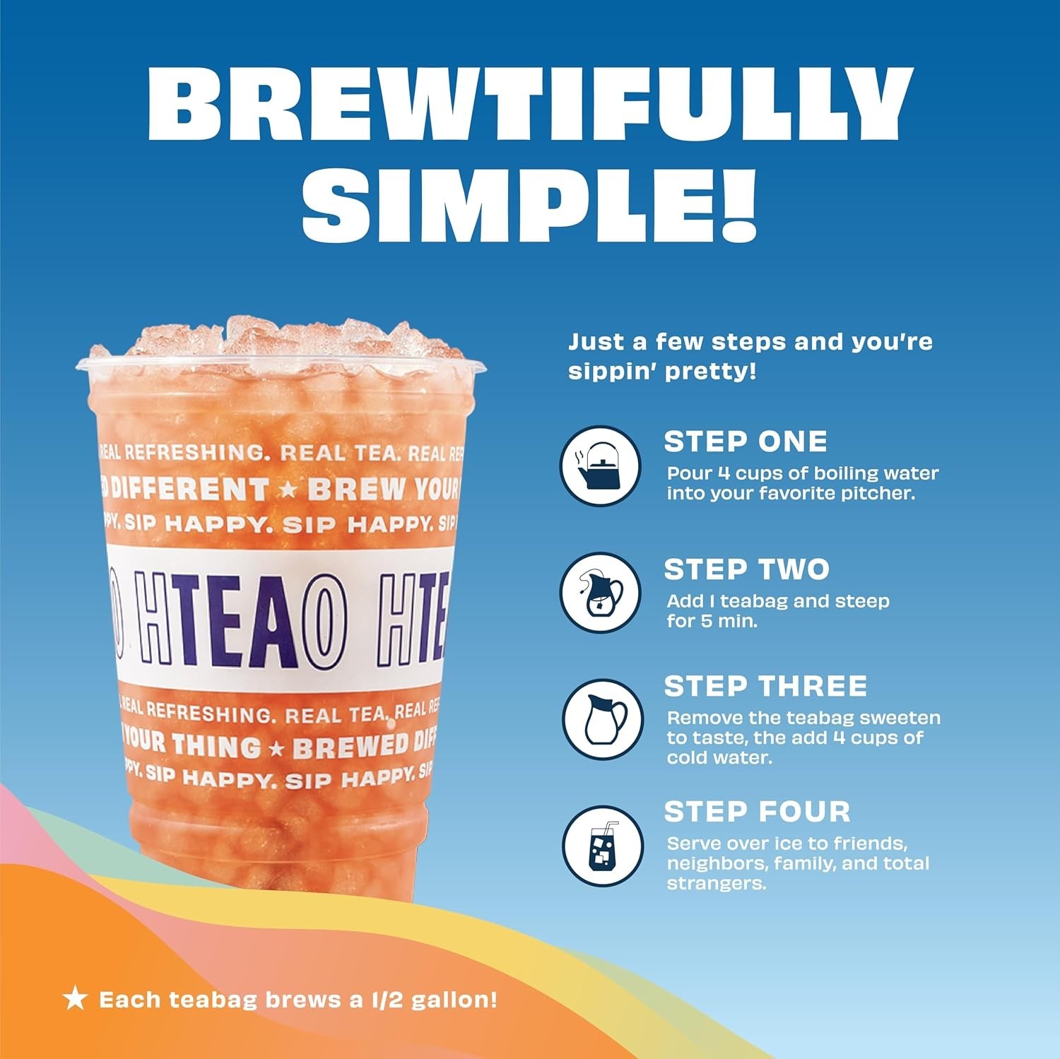 Texas-Style Watermelon Iced Tea Bags – Ready in Minutes, Perfect for Summer