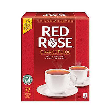 Canadian Red Rose Tea – 72 tea bags {Imported from Canada}