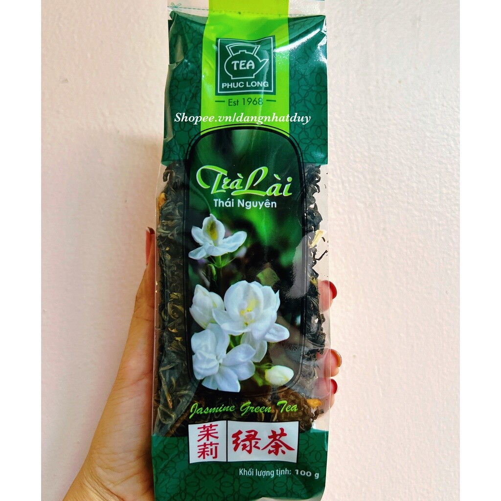 Ship Fom USA – Thai Nguyen Jasmine Tea Phuc Long- Tra LAI Phuc Long 100gram
