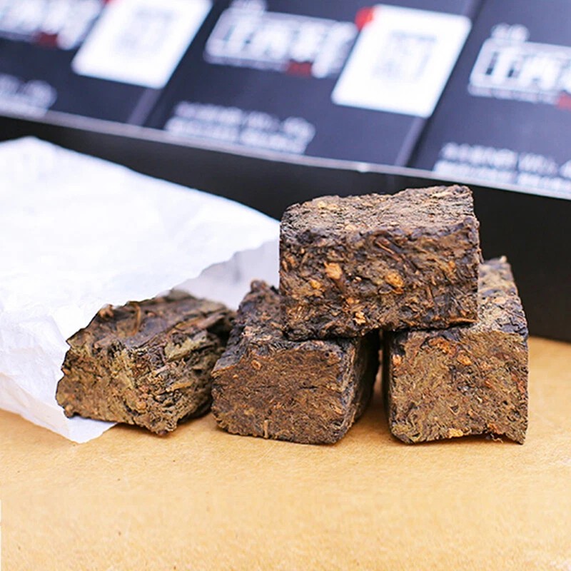BAISHAXI Brand Ａnhua Qian Liang Tea Cha Hunan Anhua Dark Tea Brick 960g