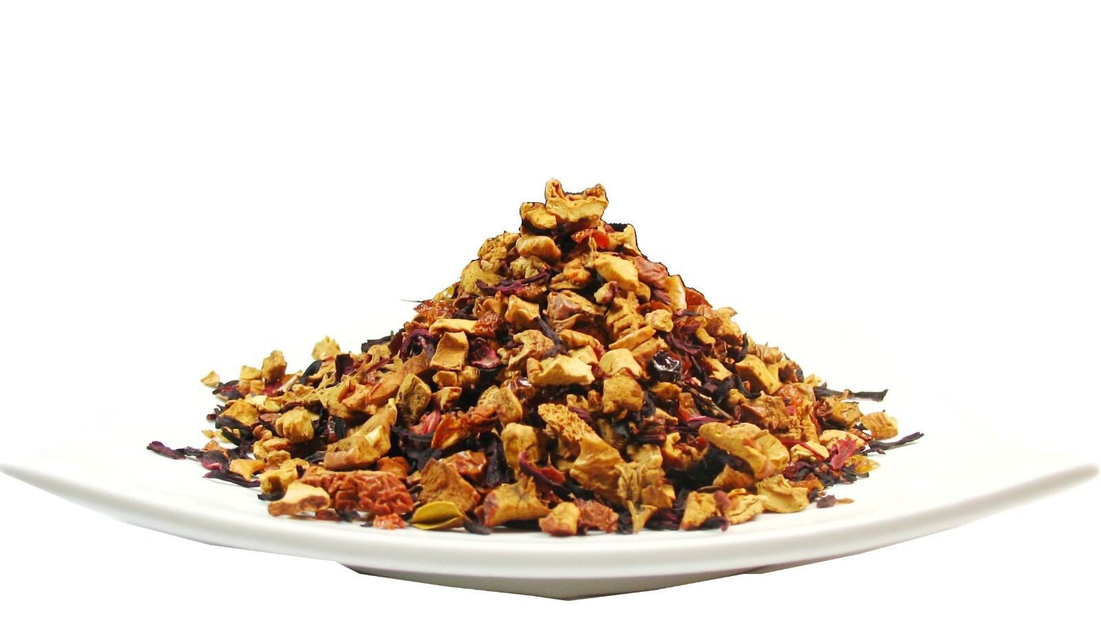 Organic cranberry apple fruit herbal tea loose leaf tea 1/2 LB Good Iced Tea