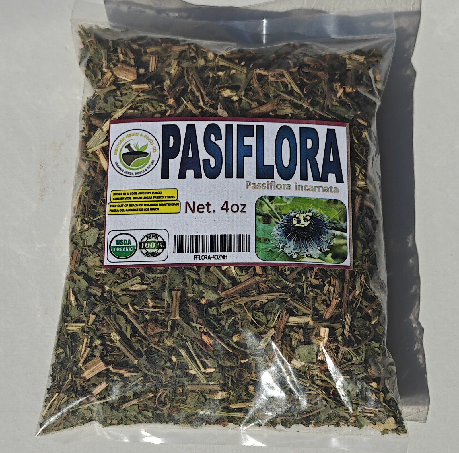 4oz Passion Flower Passiflora Incarnate, passionflower, passion flower herbal Te