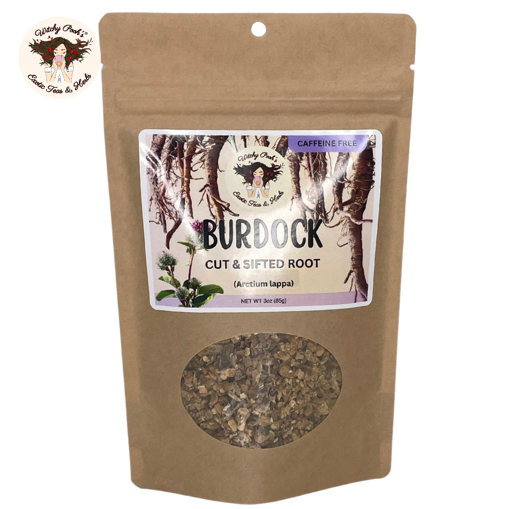 Burdock Root Loose Leaf Tea, Piece’s of Root