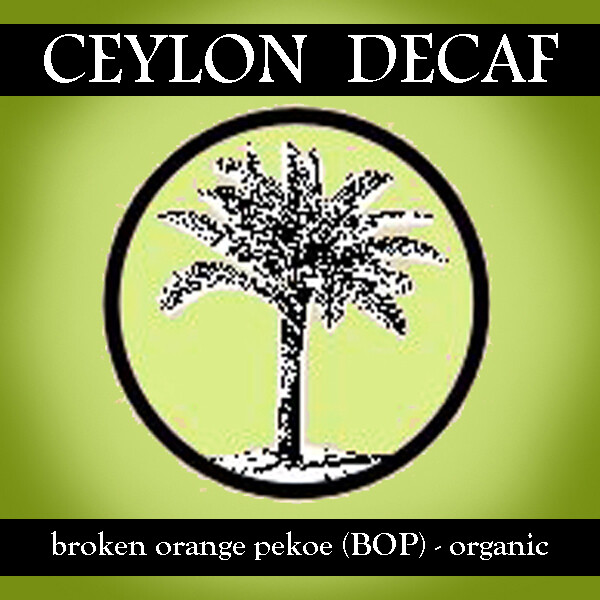 Travelers Ceylon OP Decaffeinated Black Tea, loose/bulk from $3.50 (1 oz.)
