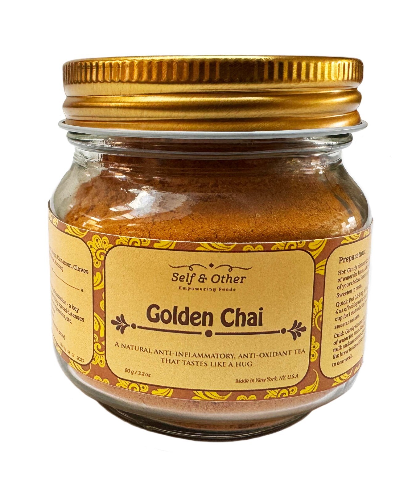 Golden Chai – Narural Turmeric-based Anti-inflammatory, Anti-oxidant Drink