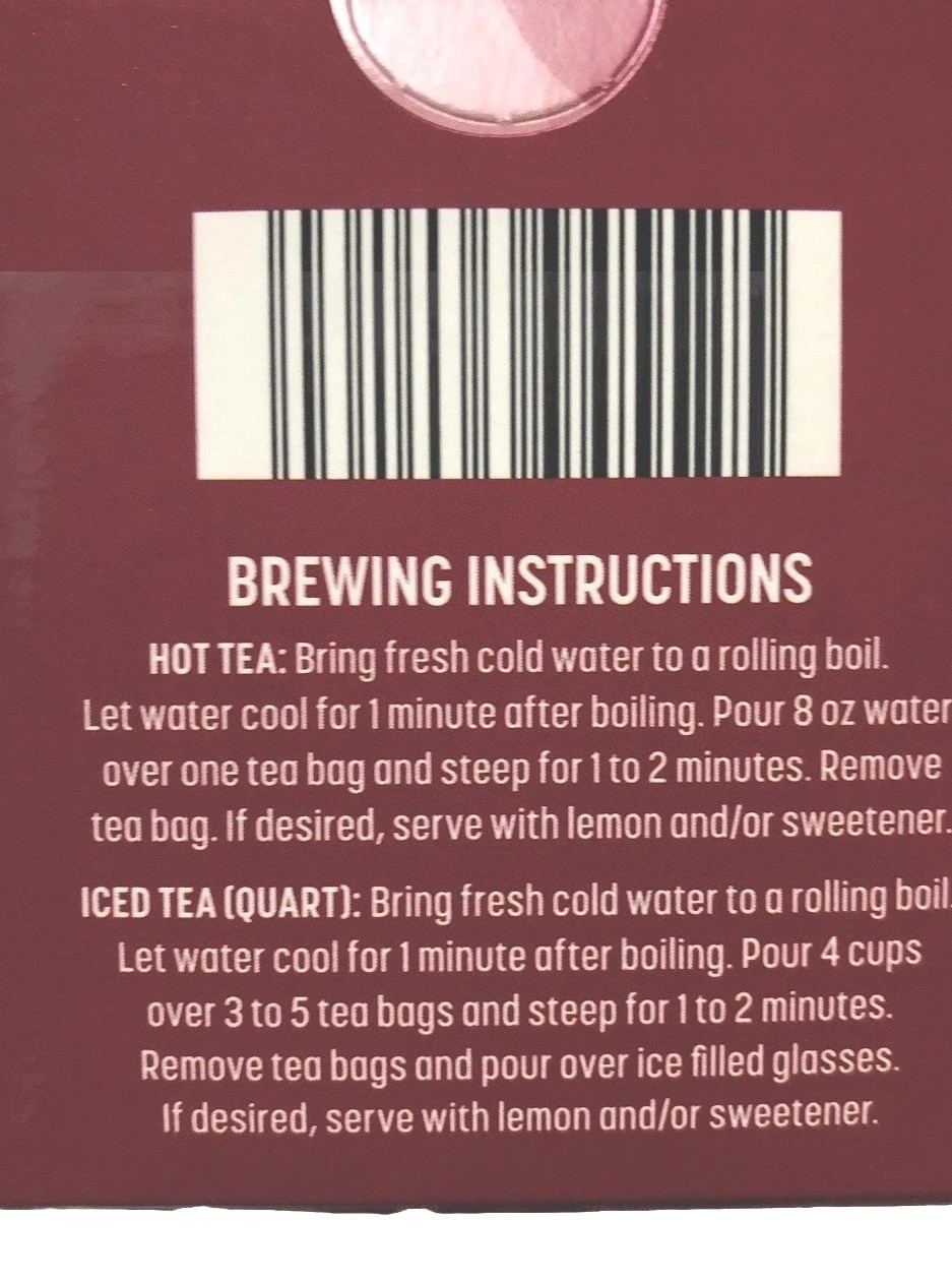 Benner Pomegranate Green Tea 20 Bags Hibiscus Rooibos Orange Peel 1.41 EA