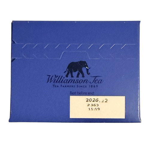 z Williamson Earl Grey Tea 50 Teabags 125 g 4.4 oz EXP 12/202