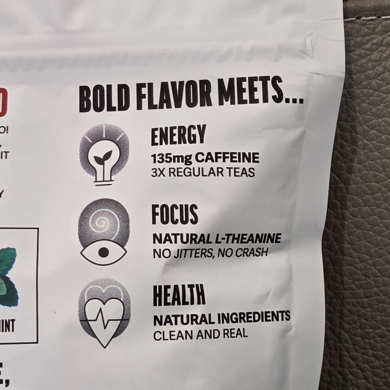Zest Energy Green Tea Lot 2 Pomegranate Mojito Premium Loose Leaf Exp 10/15/2027