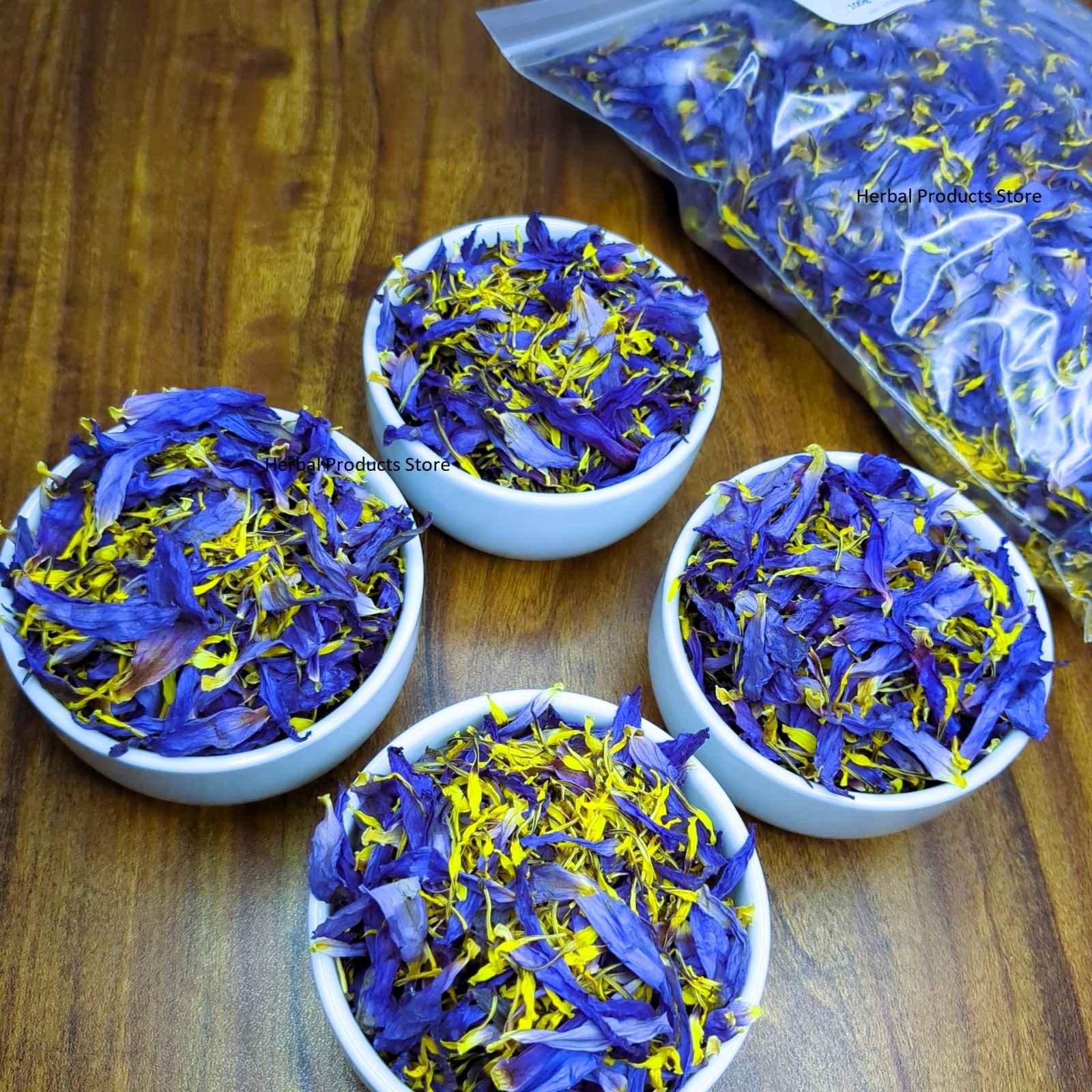 Organic Natural BLUE LOTUS, Nymphaea Caerulea Dried Flower 100% Harbal Tea/Smoke