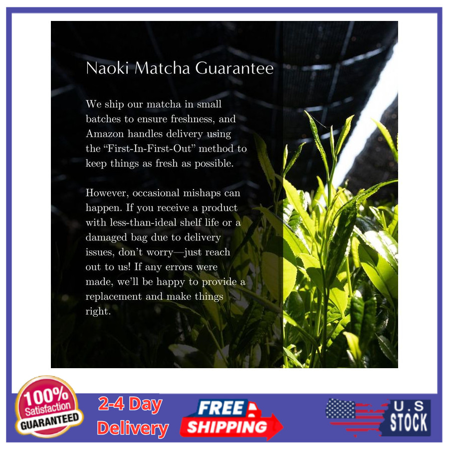 Naoki Matcha Superior Ceremonial Grade Japanese Green Tea Powder 40g