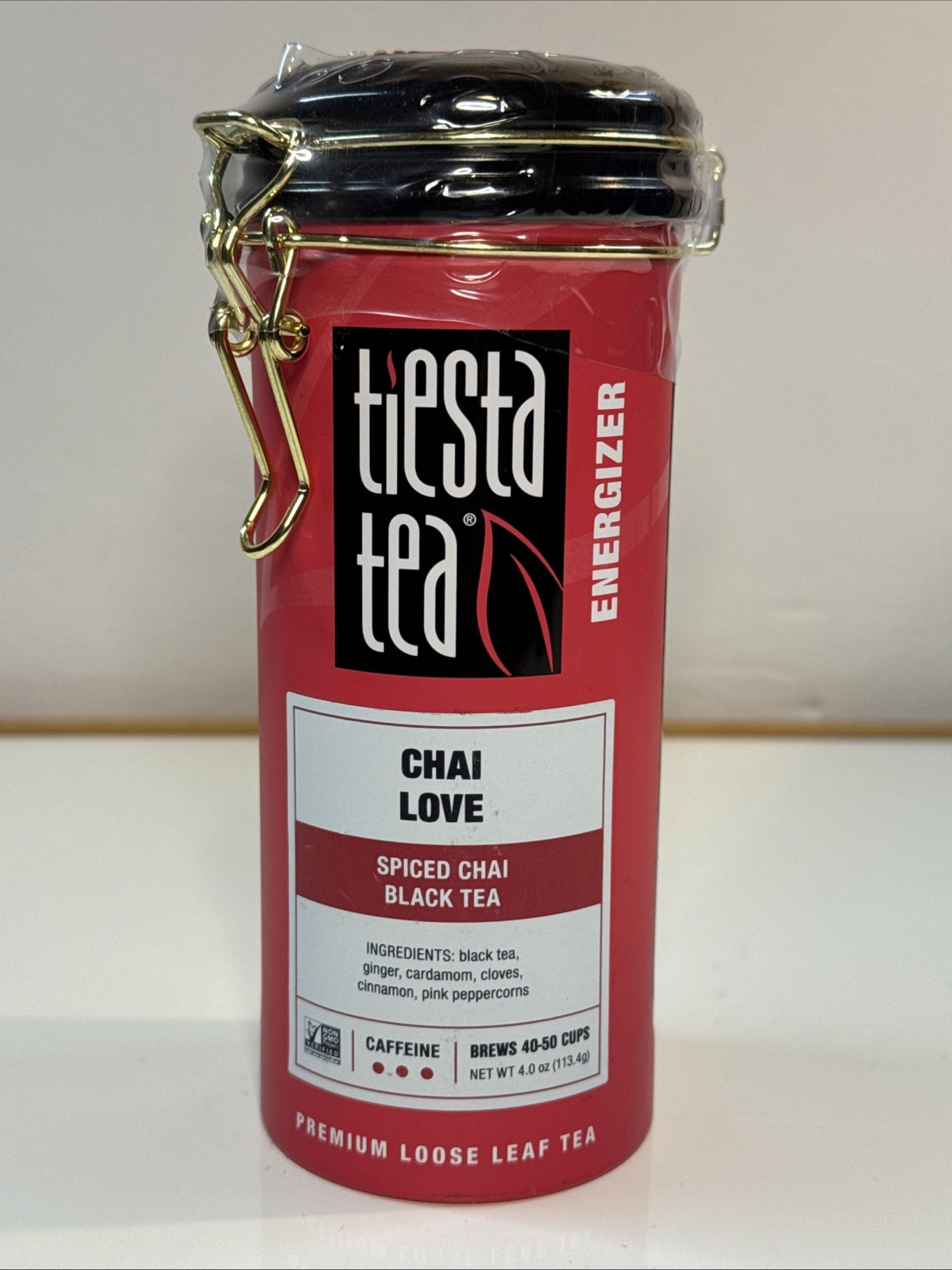 Tiesta Tea Chai Black Tea | Premium Loose Leaf | 4oz Tin | 50 Cups Ex 11/27