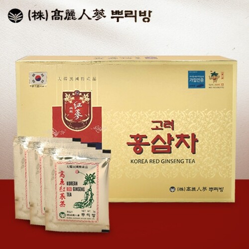 Anti Stress Fatigue Korean Red Ginseng Extract Red Ginseng Root Tea 3g 100p 50p