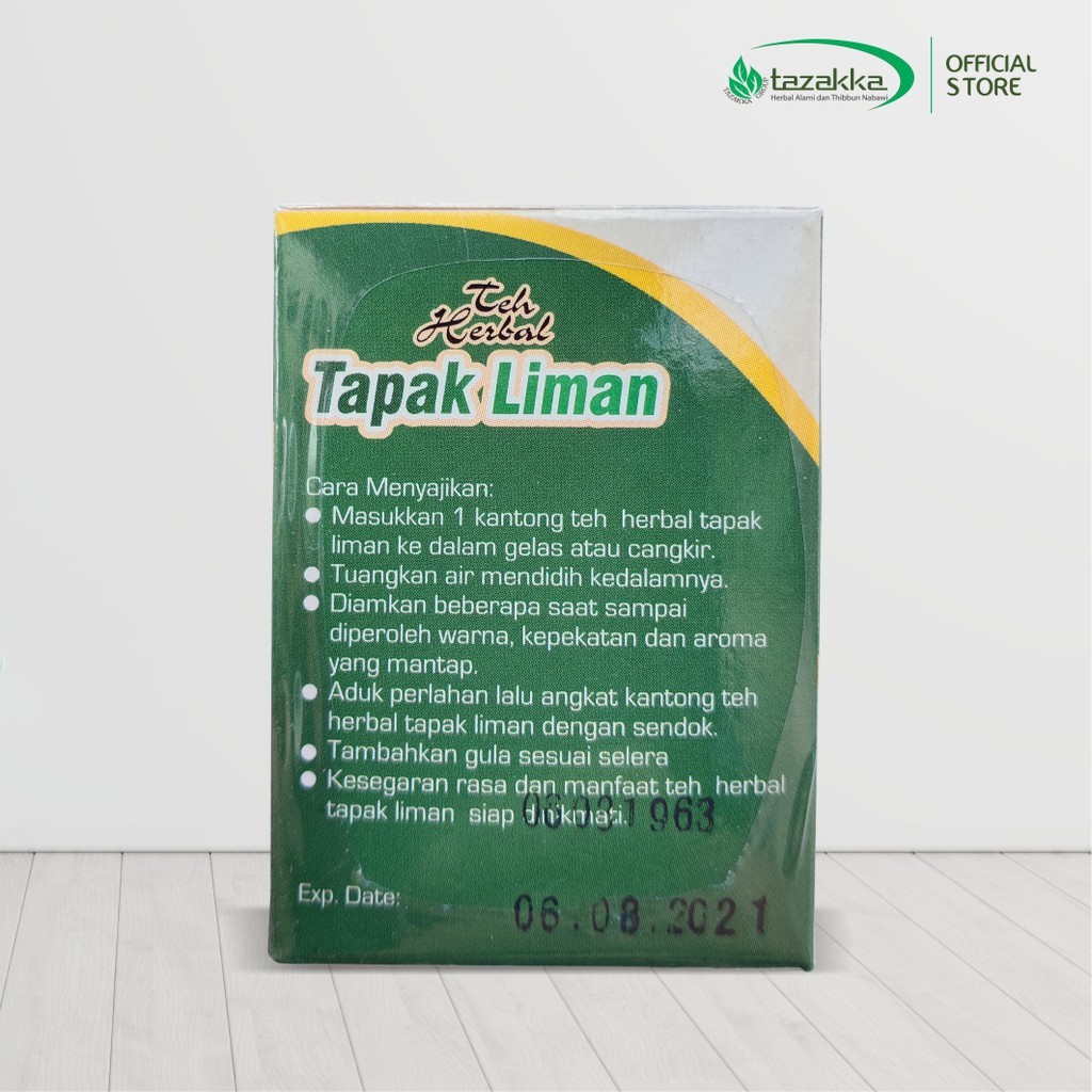 3x tapak liman herbal tea bags 3x40g (120g total) aroma ritual heritage