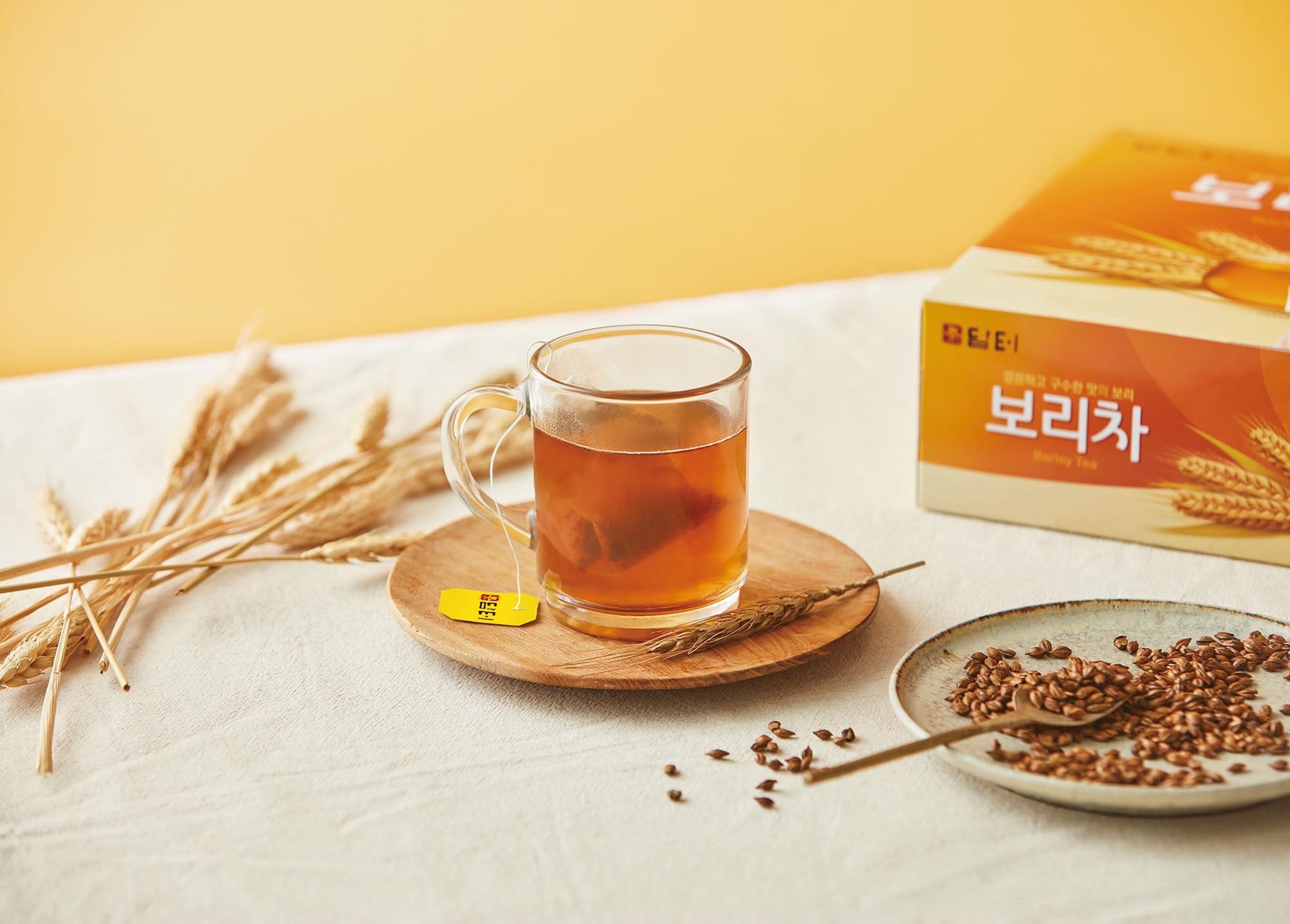 Damtuh Korean Barley Tea, Roasted Barley Tea Bags, Boricha Mugicha, Caffeine-…