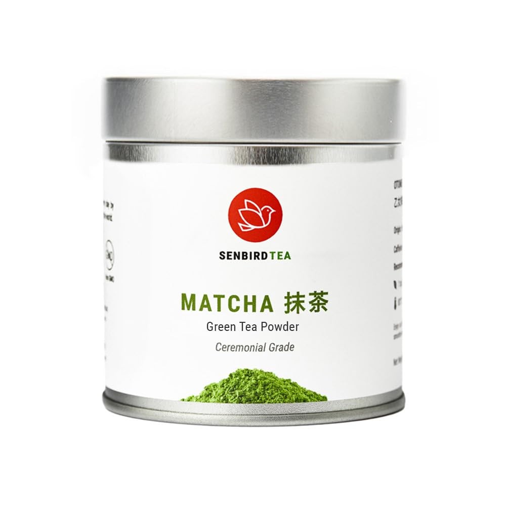 Senbird Premium Ceremonial Matcha Japanese Powdered Green Tea From Kyoto, J…