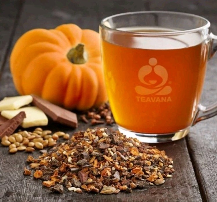 NEW RARE! 🎃 TEAVANA PUMPKIN SPICE BRULEE 2 OZ FALL FLAVOR OOLONG TEA SEALED BAG
