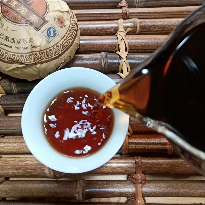 TAETEA V93 Pu’er * 2009 Menghai Dayi Tea Tuocha Ripe Puer Pu-erh Tuo Cha AAAAA