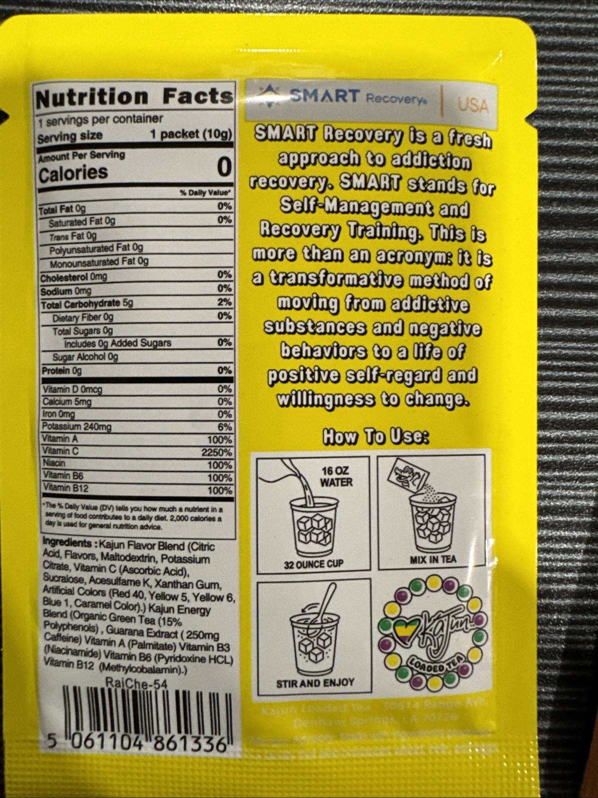Kajun Loaded Tea 8 Count (Limited Edition Flavors)