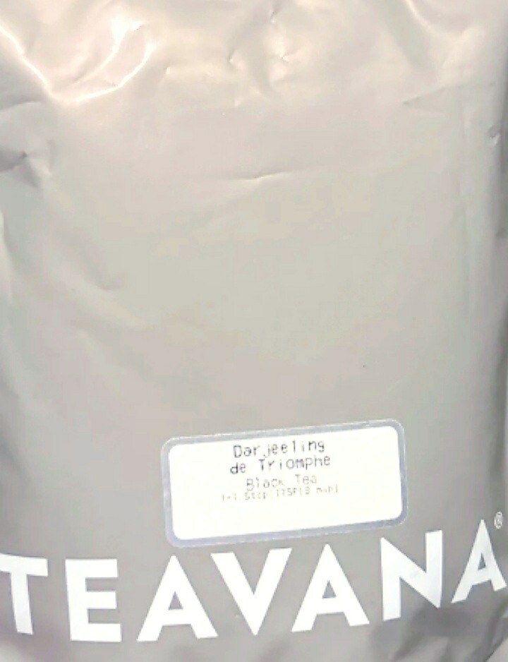 🎁 🎄 NEW! TEAVANA RARE DARJEELING DE TRIOMPHE BLACK TEA 2 Oz SEALED GRAY BAG 🎄