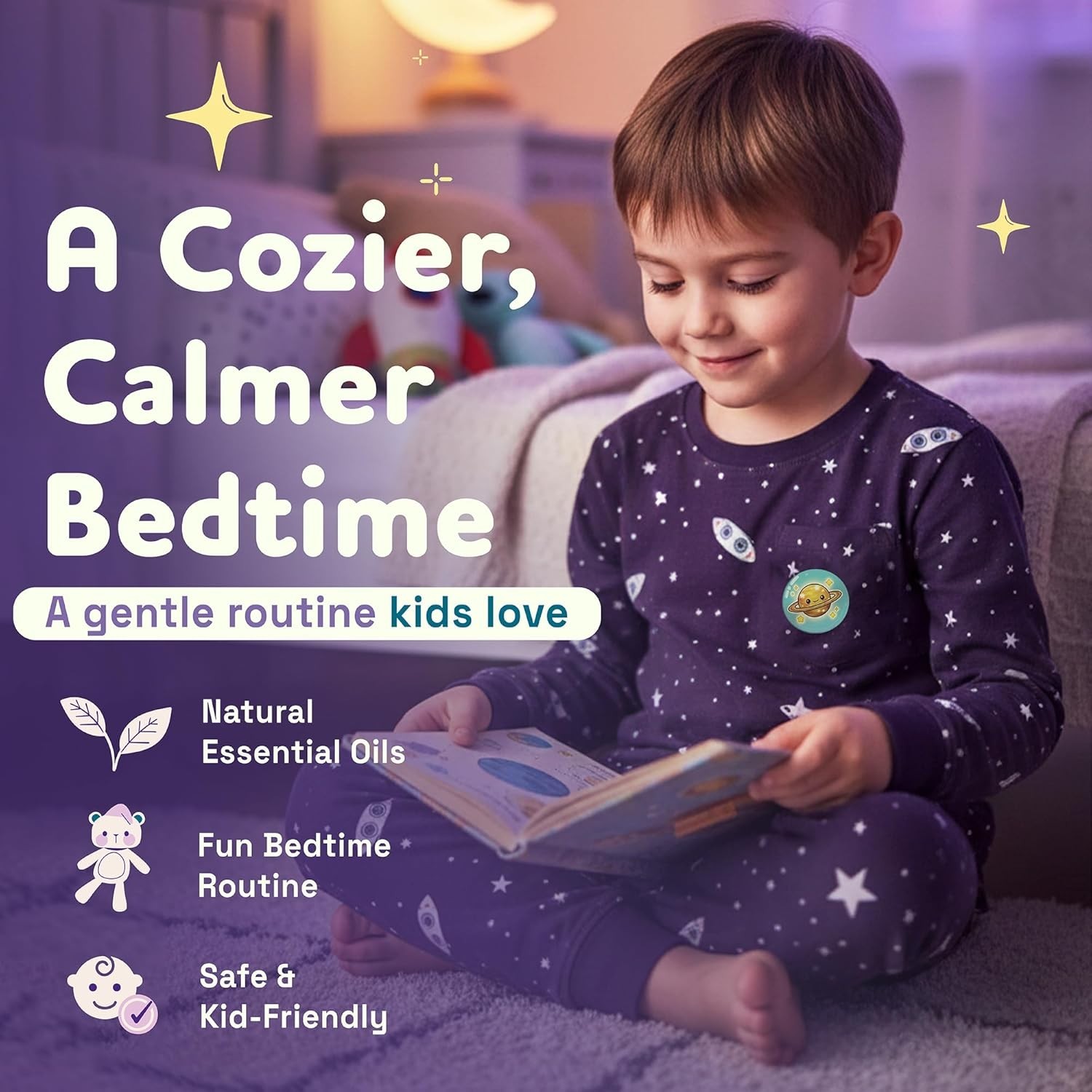 Slumberlins Calming Sleep Patches for Kids & Toddlers – Natural Bedtime Suppo…