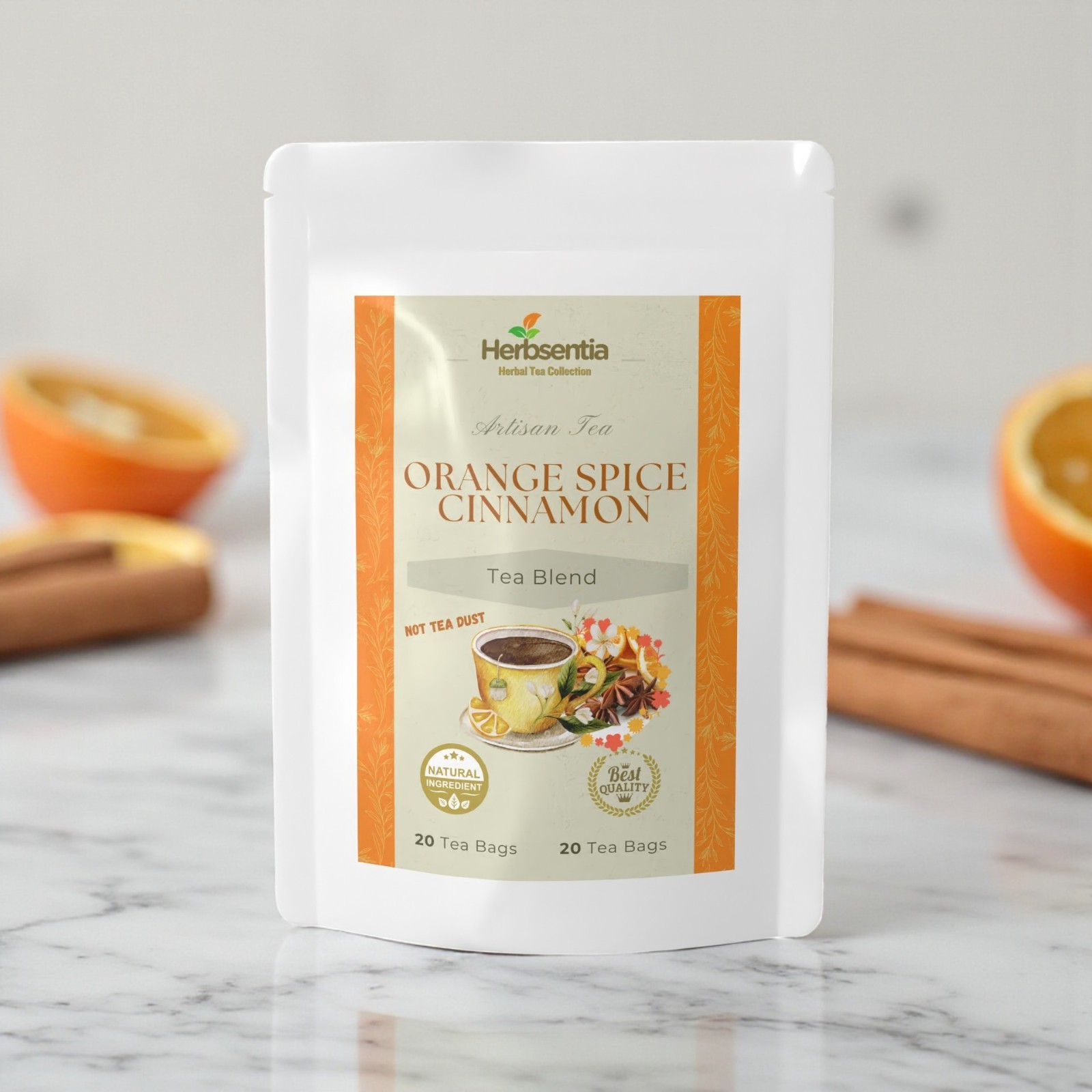 Orange Spice Cinnamon Tea