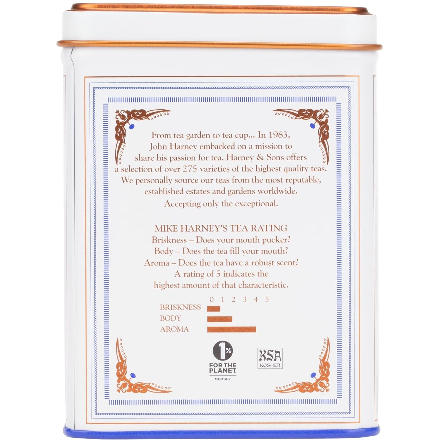 Harney & Sons Paris Black Tea – 20 Sachets | Fruity Vanilla & Caramel Blend