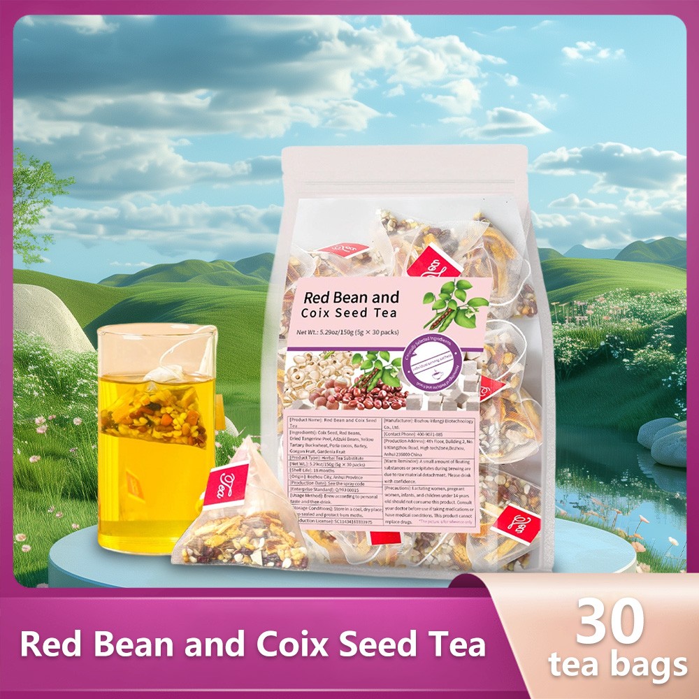 Detox Weight Loss Tea Job’s Tears Barley Red Bean Buckwheat Health Tea Herbal