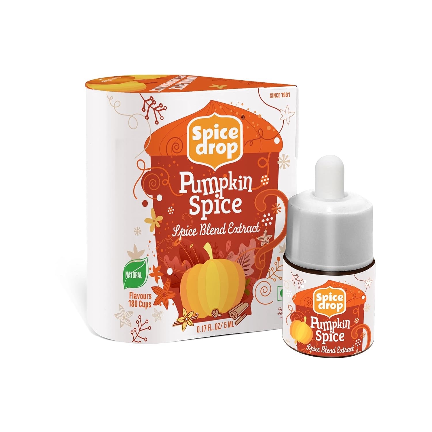 Spice Drop Chai Masala Tea Natural Herb Extract Authentic Flavor Color Food Vega