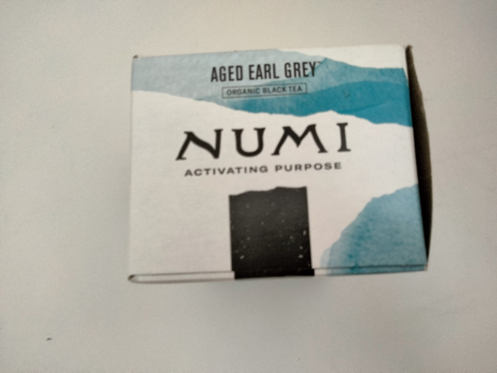 18pk Numi Organic Aged Earl Grey Tea, Assam Black w/ Real Bergamot, EXP 11/14/28