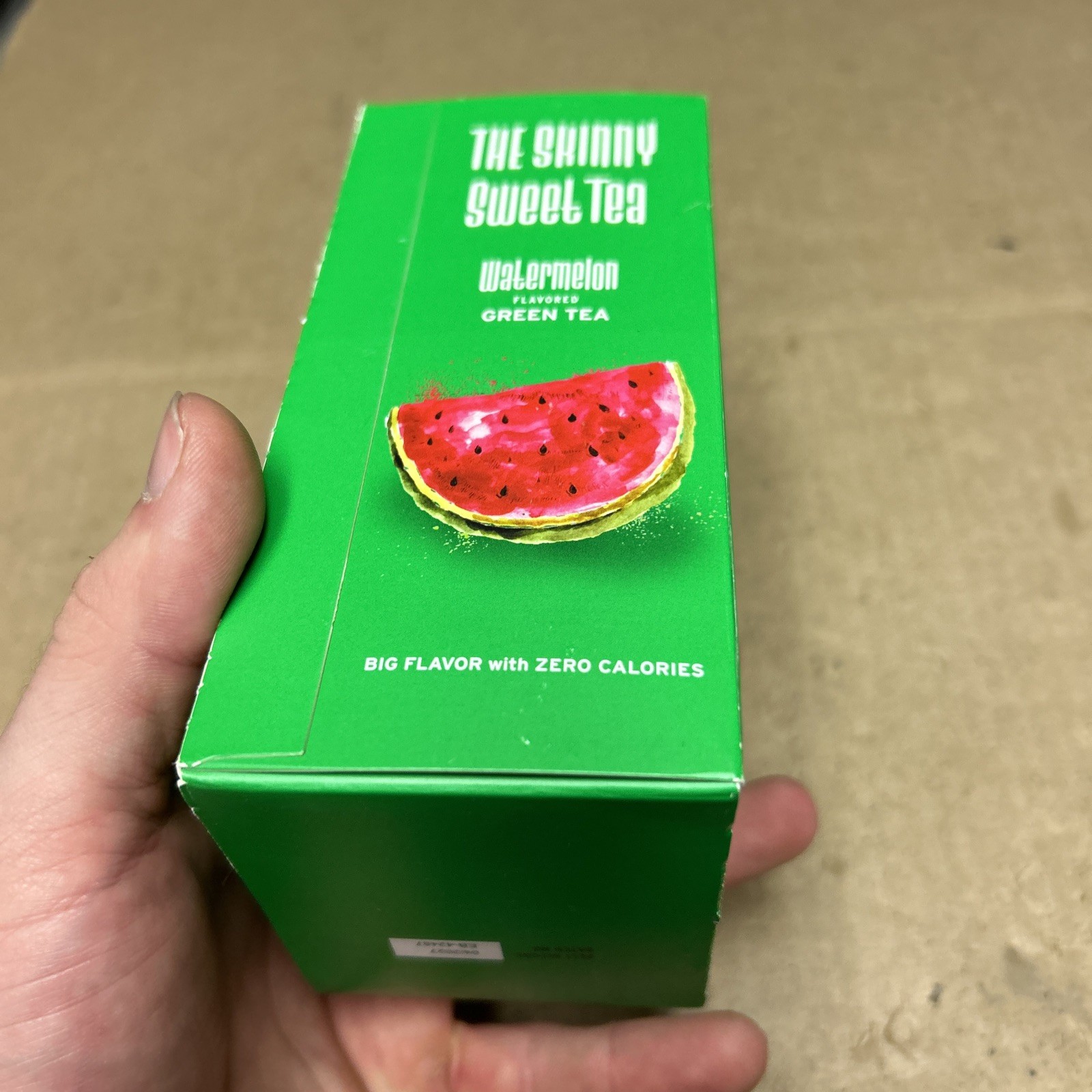 THE SKINNY SWEET TEA 🍉 WATERMELON Flavored Green Tea • COLD BREW