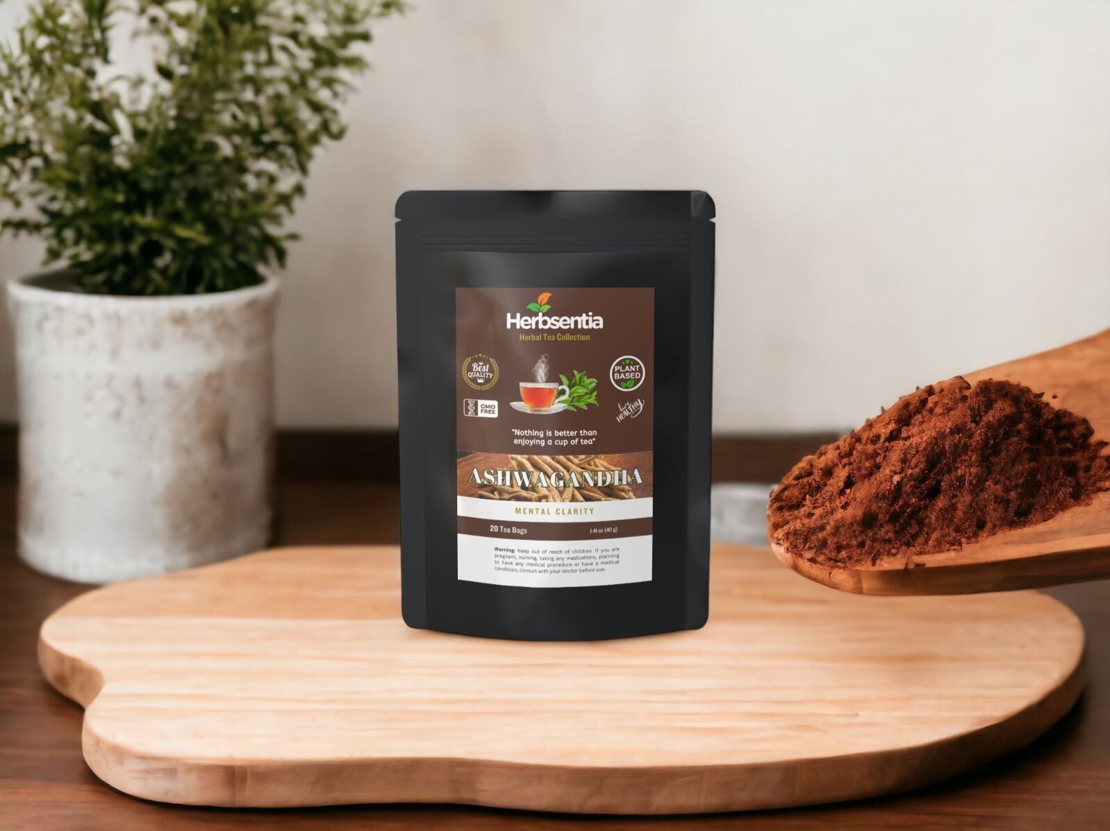 Ashwagandha Tea – Mental Clarity