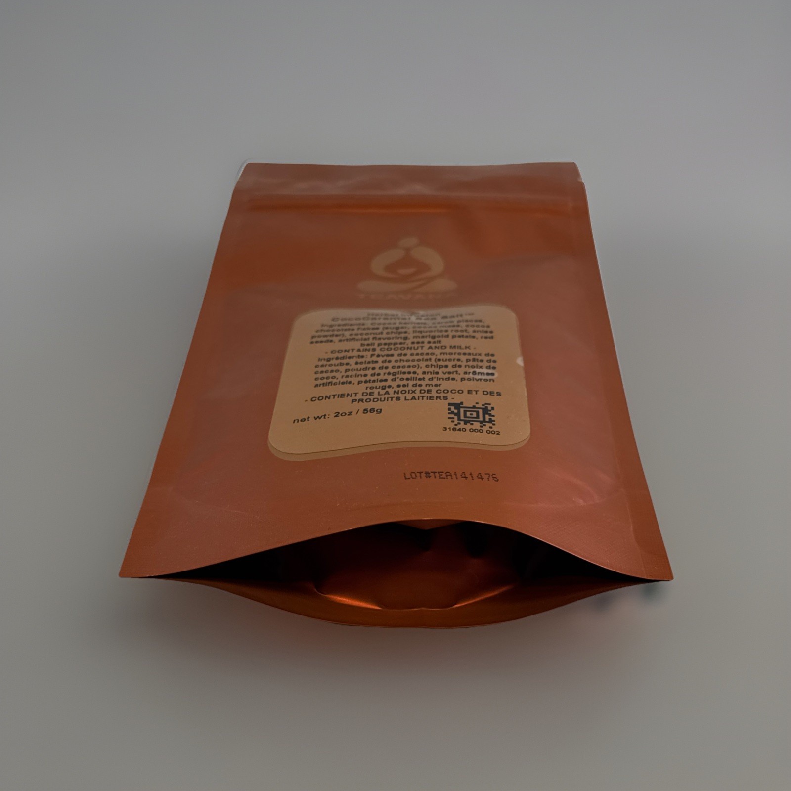 Teavana COCOCARAMEL SEA SALT Herbal Tea, 2oz/56g Factory Sealed Bags, New