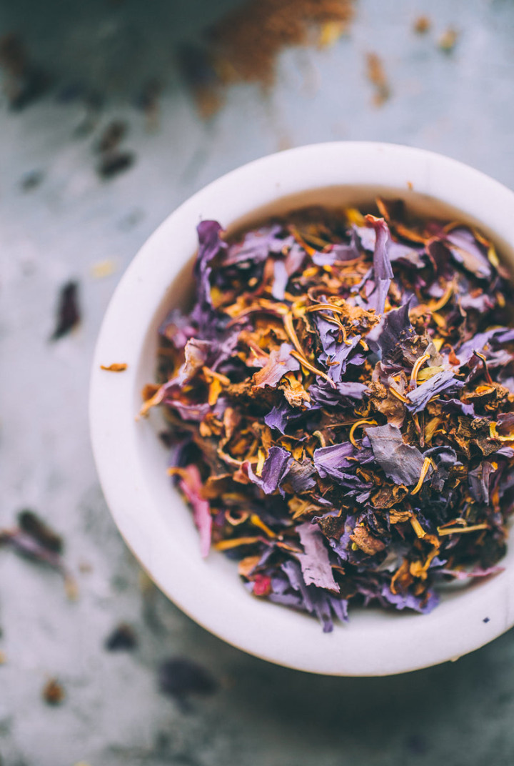 Blue Lotus Nymphaea Caerulea 100% Organic Herb Natural Dried Flower Tea Ceylon
